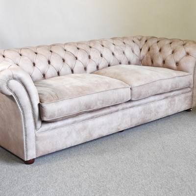Lot 665 - A chesterfield sofa