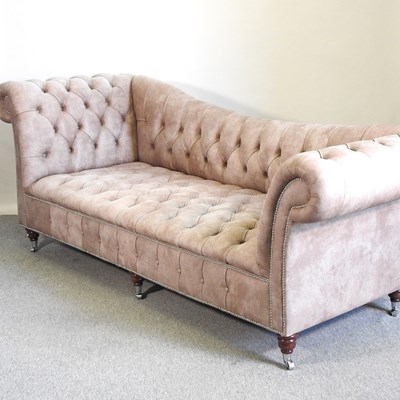 Lot 584 - A chesterfield sofa