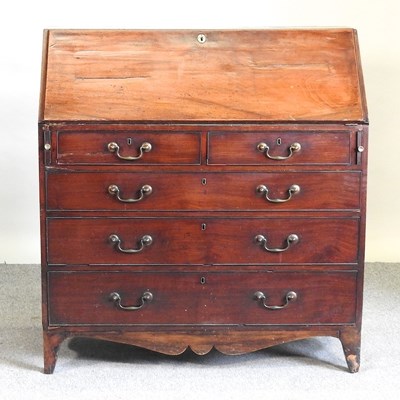Lot 554 - A George III bureau