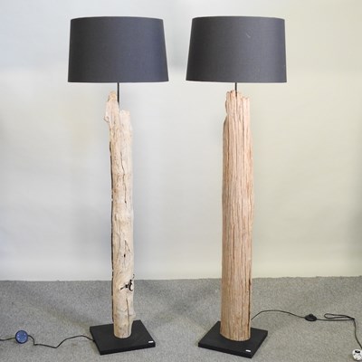 Lot 503 - A pair of standard lamps