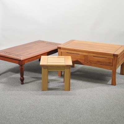 Lot 739 - Three coffee tables
