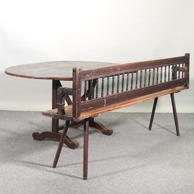 Lot 420 - A Romanian tram bench
