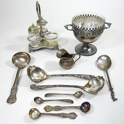 Lot 84 - A pair of silver ladles